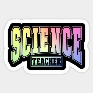 Science Teacher Sticker